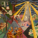 Depero Fortunato_Vassoio siciliano_1926_58,8x70,4cm