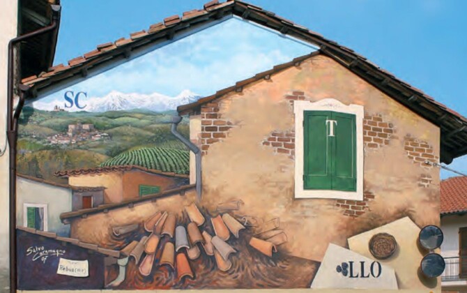 Le Città del miele, Marentino, murale