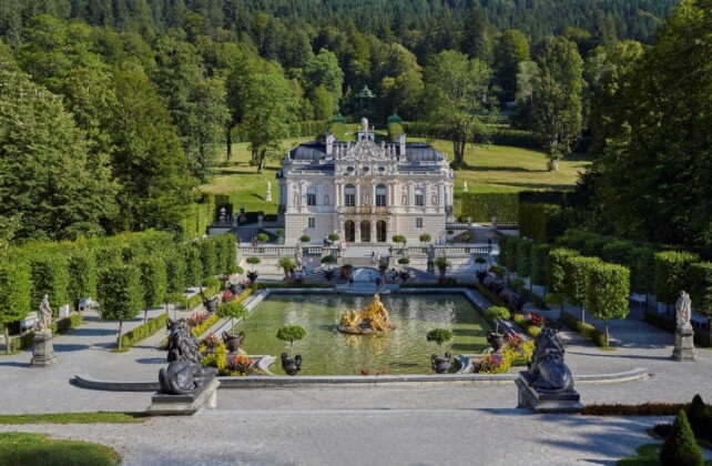 Schloss Linderhof © Bayerische Schlösserverwaltung_Maria Scherf, Andrea Gruber