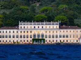 Lago di Garda, Bogliaco di Gargnano. Villa Bettoni