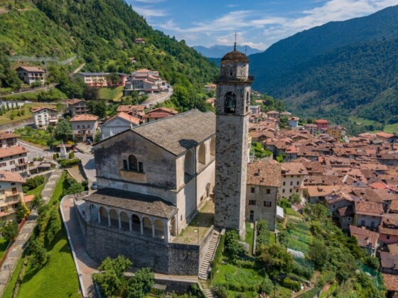 Valle Sabbia, Bagolino. Chiesa di San Giorgio