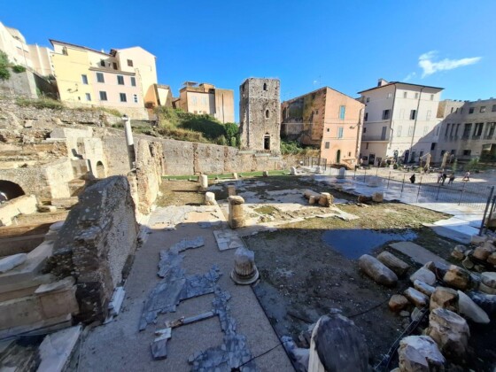 Terracina, il Foro Emiliano. Ph. Marco Giovenco