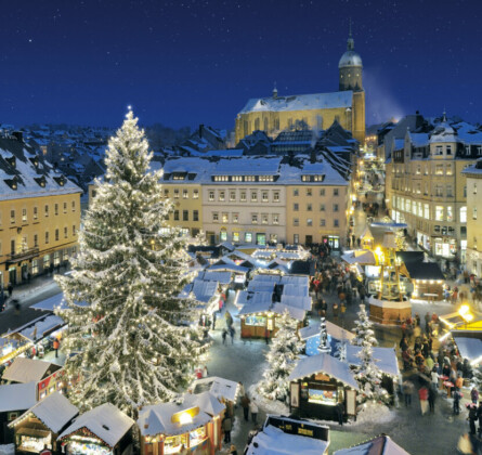 Annaberger Weihnachtsmarkt. © Dieter Knoblauch