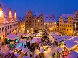 Mercatino di Natale sulla piazza del mercato a Meissen, ph. www.dresden-fotografie.de, Sylvio Dittrich