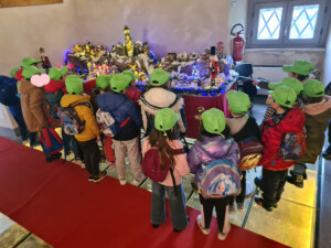 Scolaresca in visita @Il Natale dei Castelli Romani