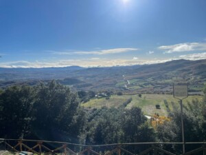 Panorama Monte castello di Vibio, Umbria