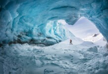 Val Senales, l’inverno lento del ghiacciaio di Ötzi Grotta Val Senales Foto Cooperativa