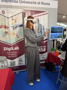 Progetti innovativi per una fruizione al passo dei tempi: come il visore portato a tourismA dall'Archeo&Arte3d Lab dell'Università La Sapienza di Roma (ph. Iacopo Sequi)