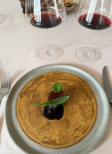 Terraforte ristorante Castello del Terriccio filetto di capriolo