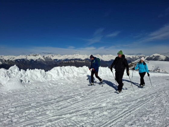 Montecampione, ciaspole, ph. Marco Giovenco