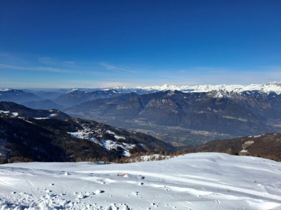 Montecampione, vista sulla Val Camonica, ph. Marco Giovenco