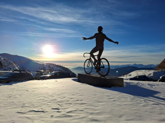 Plan di Montecampione, monumento a Marco Pantani, ph. Marco Giovenco