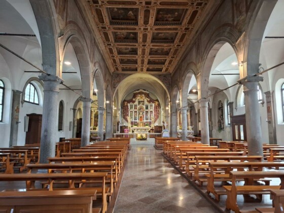 Lentiai di Borgo Valbelluna, chiesa arcipretale S.M. Assunta, foto Marco Giovenco