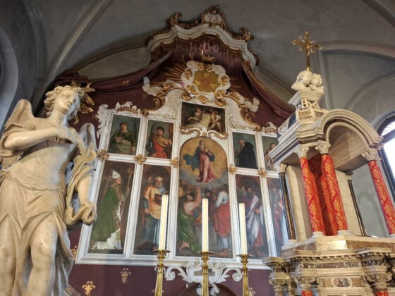 Lentiai di Borgo Valbelluna, chiesa arcipretale S.M. Assunta, foto Marco Giovenco