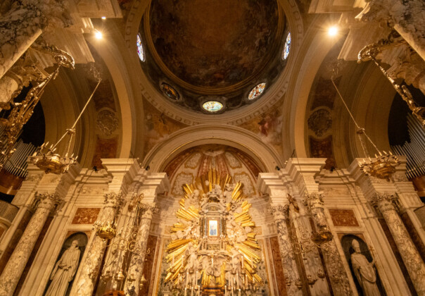 Cappella Maggiore del Santuario della Madonna delle Grazie di Montenero, di Scilla Nascimbene