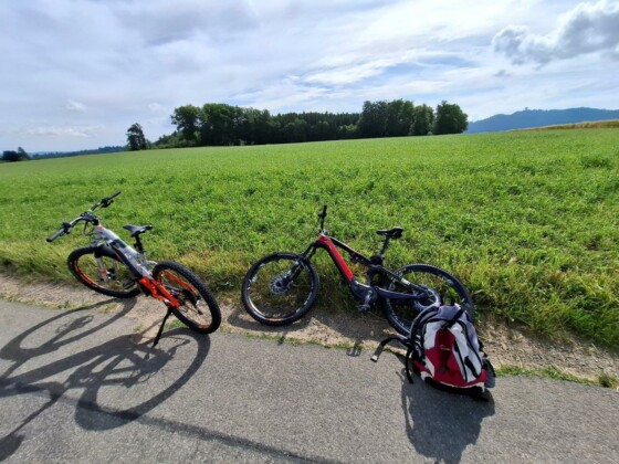 Berna, in e-bike lungo l'anello del Frienisberg, foto Marco Giovenco