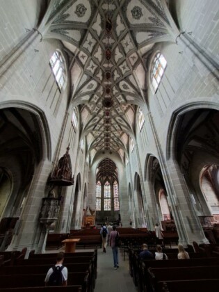 Berna, interno Berner M&uuml;nster, foto Marco Giovenco