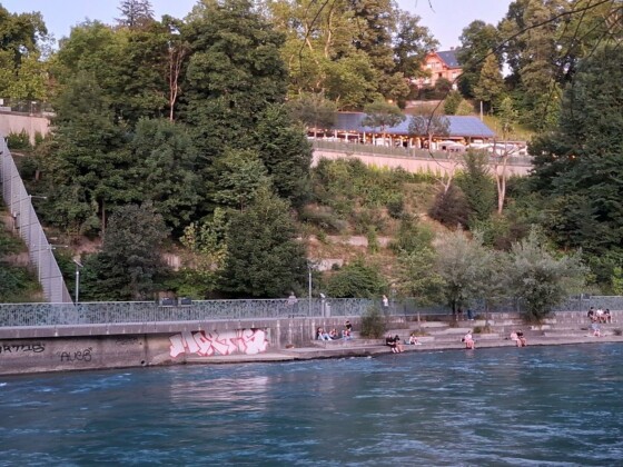 Berna,Aare e B&auml;rengraben degli orsi, foto Marco Giovenco