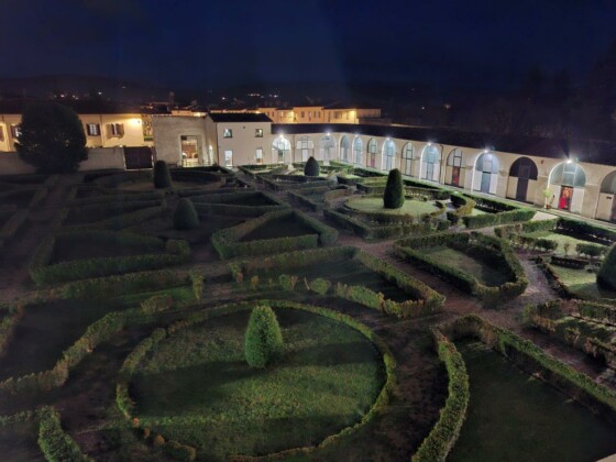 Umbria, Citt&agrave; di Castello, i giardini di Palazzo Vitelli alla Cannoniera, oggi sede della Pinacoteca, foto Marco Giovenco