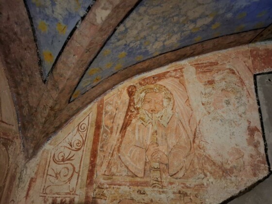 Chiesa di San Pietro Apostolo a Figlino, cripta di origine bizantina, foto Marco Giovenco