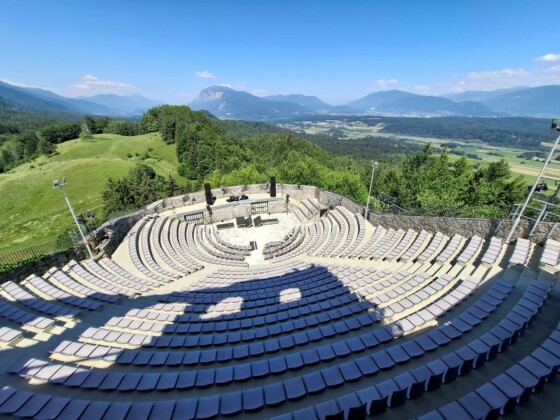 Carinzia, regione di Villach, Burgarena al castello di Finkenstein, foto Marco Giovenco