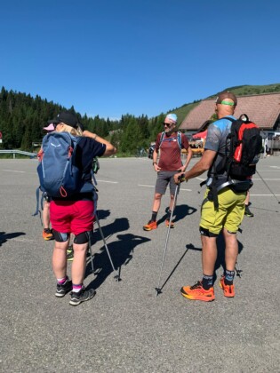 Carinzia, regione di Villach, escursione con esoscheletro, foto LDL Cometa