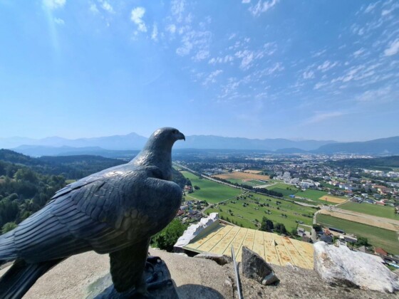 Carinzia, regione di Villach, l'Adlerarena a Landskron, foto Marco Giovenco