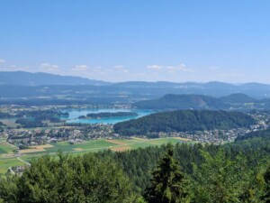 Carinzia, regione di Villach, panorama da castello di Finkenstein, foto Marco Giovenco