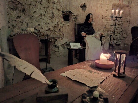 Umbria, Narni sotterranea, sala dell'inquisizione e delle torture, foto Marco Giovenco
