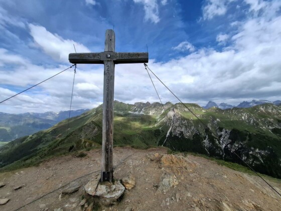 Vipiteno,croce di vetta Monte Cavallo, foto Marco Giovenco