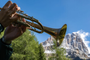 tromba+dolomiti