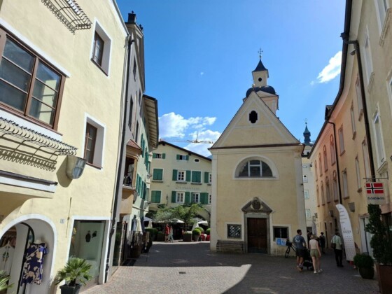Bressanone, chiesetta evangelica di Porta Croce. Foto Marco Giovenco