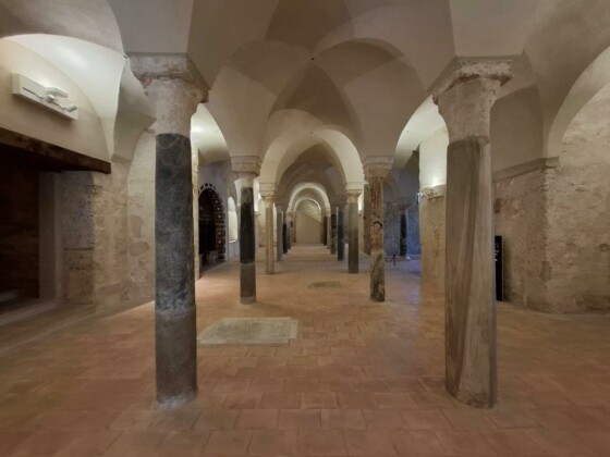 Gerace, Basilica Concattedrale di Santa Maria Assunta, la cd. Cripta, foto Marco Giovenco
