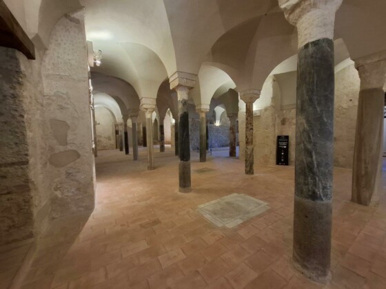 Gerace, Basilica Concattedrale di Santa Maria Assunta, la cd. Cripta, foto Marco Giovenco