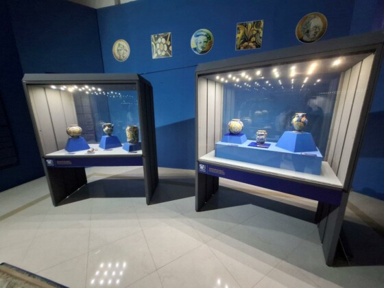 Gerace, museo diocesano, sezione ceramica, foto Marco Giovenco