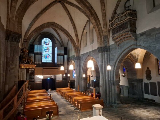 Svizzera, Cattedrale di Santa Maria Assunta di Coira. Foto Marco Giovenco