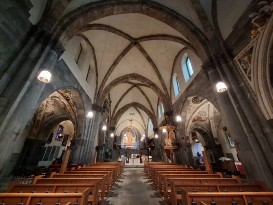 Svizzera, Cattedrale di Santa Maria Assunta di Coira. Foto Marco Giovenco