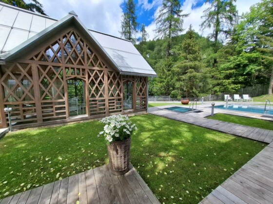Svizzera, Landwasser, Kurhaus Berg&uuml;n. Foto Marco Giovenco