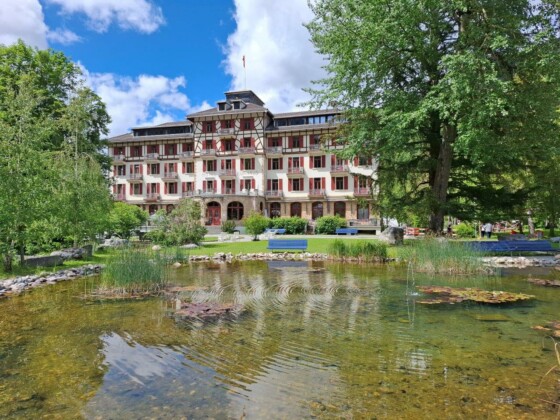 Svizzera, Landwasser, Kurhaus Berg&uuml;n. Foto Marco Giovenco
