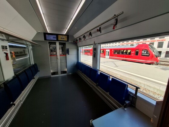 Svizzera, Landwasser, Trenino Rosso Albula. Foto Marco Giovenco