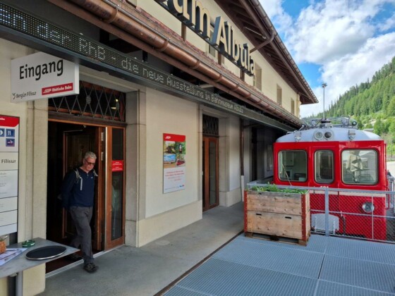 Svizzera, Museo Ferroviario Albula a Berg&uuml;n. Foto Marco Giovenco