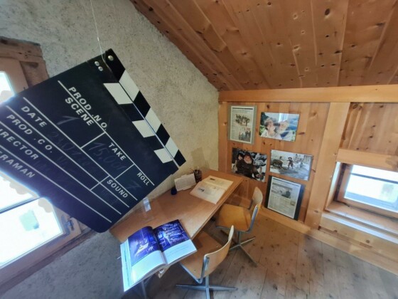 Svizzera, Ortsmuseum a Bergun, stanza di Heidi. Foto Marco Giovenco