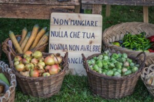 Magici intrecci autunnali, il banco dell'azienda Semetella