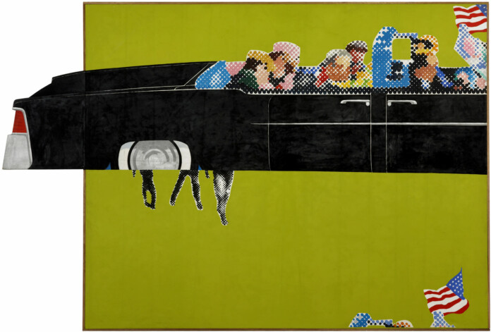 Gerald Laing, Lincoln Convertible, 1964 - The Estate of Gerald Laing copia Laing+Lincoln+Convertible