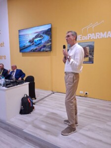 Paolo Casetti, Salone del Camper di Parma, foto Marco Giovenco
